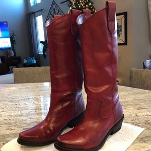 Franco Sarto leather boots